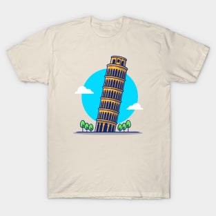 Tower Of Pisa T-Shirt